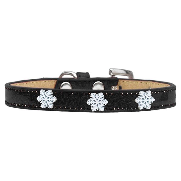 Pet Pal Snowflake Widget Dog CollarBlack Ice Cream Size 10 PE791621